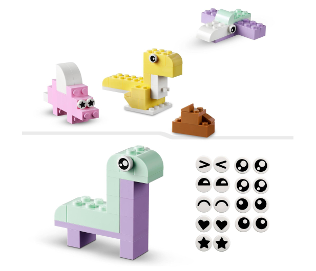 LEGO Classic 11028 Kreatywna zabawa pastelowymi kolorami - 1091302 - zdjęcie 5